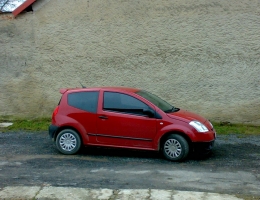 Citroen C2 - protislunecni autofolie Llumar AT15,35