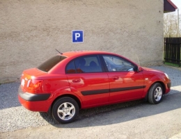 Kia Rio - protislunecni autofolie Llumar ATR15