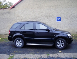 Kia Sorento - protislunecni autofolie Llumar ATR5