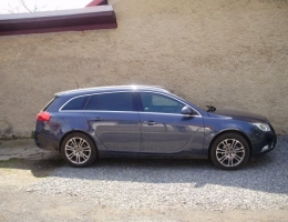 Opel Insignia combi instalace protislunecni autofolie Llumar ATR5