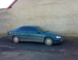 Opel Omega instalace protislunecni autofolie Llumar AT5,15 (2)