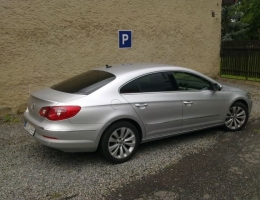 VW Passat CC instalace protislunecni autofolie Llumar ATR15