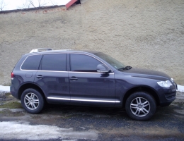 VW Touareg instalace protislunecni autofolie Llumar Sunset + AT15